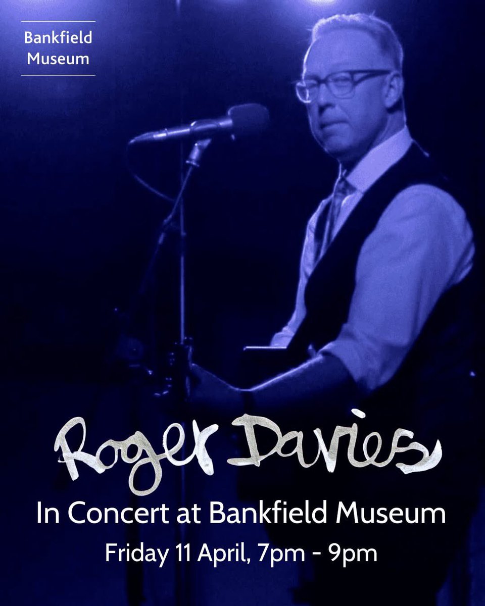 Roger Davies Art (@rogerdavies01) on Twitter photo Join me at <a href="/BankfieldMuseum/">Bankfield Museum</a> in Halifax for a special solo concert on April 11th 2025.
Tickets:
ticketsource.co.uk/calderdale-mus…
<a href="/TheBeaconHx/">The Beacon Halifax</a>
<a href="/HalifaxEventsWY/">Halifax Events WY</a>
<a href="/CMBClibraries/">Calderdale Libraries</a>
rogerdaviesmusic.com Join me at <a href="/BankfieldMuseum/">Bankfield Museum</a> in Halifax for a special solo concert on April 11th 2025.
Tickets:
ticketsource.co.uk/calderdale-mus…
<a href="/TheBeaconHx/">The Beacon Halifax</a>
<a href="/HalifaxEventsWY/">Halifax Events WY</a>
<a href="/CMBClibraries/">Calderdale Libraries</a>
rogerdaviesmusic.com