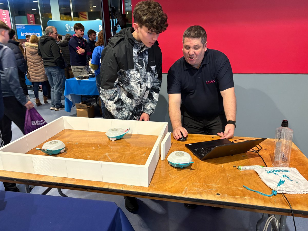 Lero (@lerocentre) on Twitter photo 🚀 Had a blast at the <a href="/explore_eng/">Explore Engineering</a> Showcase 2025 in <a href="/ShannonAirport/">Shannon Airport</a> !
👏 #Lero was proud to showcase #SoftwareEngineering with Finch Robots, VR, autonomous vehicle sensors & Spheros — inspiring the next generation of engineers!
#ExploreEngineering #STEM #FutureEngineers #AI 🚀 Had a blast at the <a href="/explore_eng/">Explore Engineering</a> Showcase 2025 in <a href="/ShannonAirport/">Shannon Airport</a> !
👏 #Lero was proud to showcase #SoftwareEngineering with Finch Robots, VR, autonomous vehicle sensors & Spheros — inspiring the next generation of engineers!
#ExploreEngineering #STEM #FutureEngineers #AI