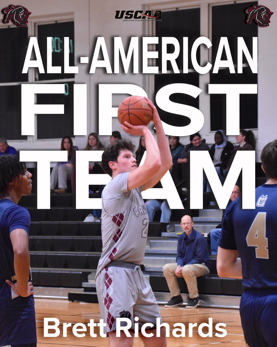 After a dominant season, Brett Richards earned a spot on the USCAA All-American 1st Team!

#PantherPride🐾 #ClawsOut