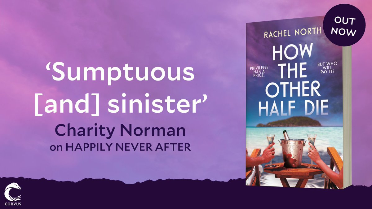 CorvusBooks's tweet image. Privilege has a price. But who will pay it...?
Succession meets The White Lotus in this clever and compulsive summer thriller about dark family secrets and an inheritance to die for – but who will get what they deserve?
Out now: amzn.to/4iExvDF
@RachelNorth702