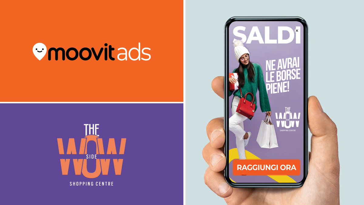 🛍️ How do you boost mall foot traffic during sales? 

The WOW Side partnered with #MoovitAds to reach Millennials &amp; Gen Z with precise geotargeting &amp; dynamic creatives

🚀 See how Moovit Ads turns clicks into real-world visits: lnkd.in/dJJaCKyr