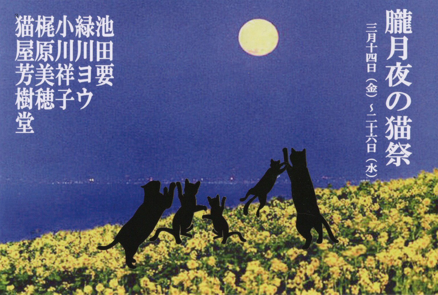 梶原美穂😸3/14-26朧月夜の猫祭参加@猫の額（高円寺） (@kajiyon