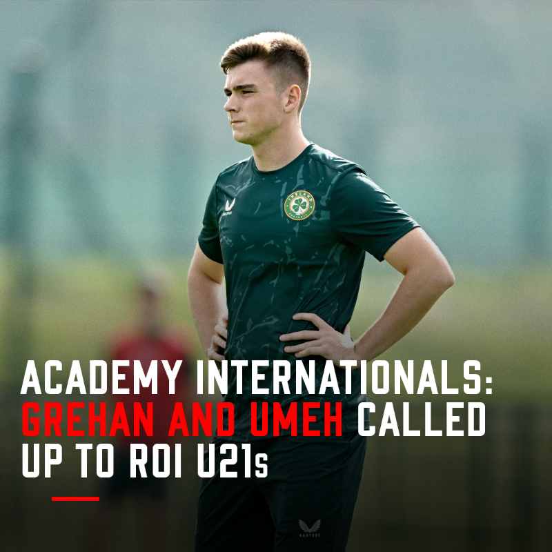 CPFCAcademy's tweet photo. The first of our international call-ups are in 🇮🇪

#CPFC