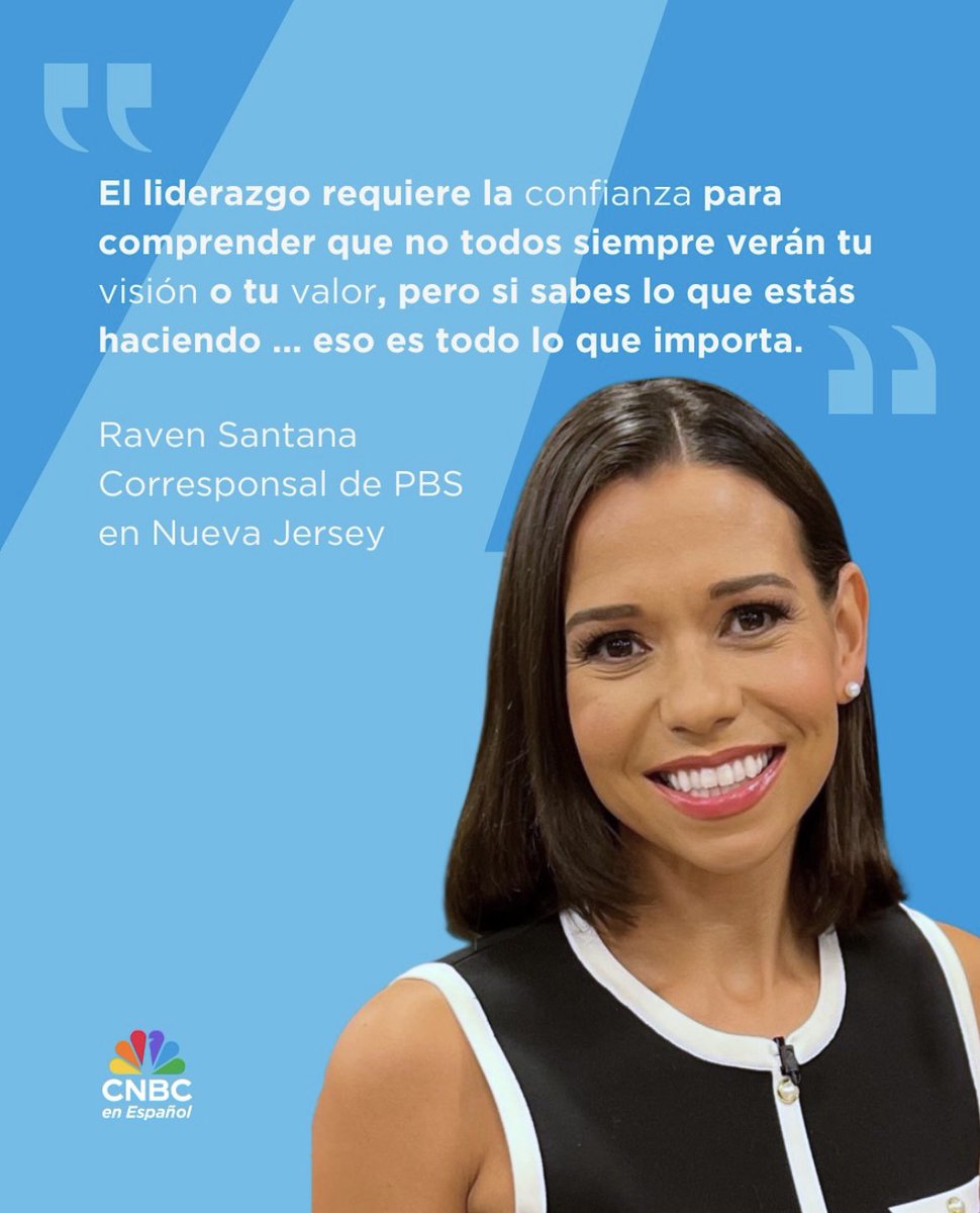 Honored to be featured on <a href="/CNBCenEspanol/">CNBC en Español</a> #InternationalWomensDay
highlighting Latina leaders who have made an impact &amp; inspired others. We’re all trying to climb this mountain, so when you see soemone pass you by, don’t knock them down say “Keep Going!” <a href="/MyNJPBS/">NJ PBS</a> <a href="/NJSpotlightNews/">NJ Spotlight News</a>