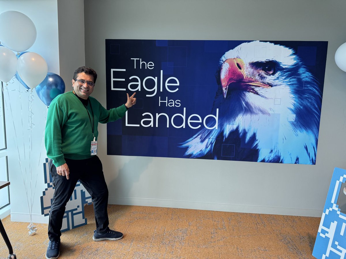 The eagle has landed! Intel is running the initial lots of wafers using Intel 18A in the Fab 52, Arizona.

linkedin.com/posts/pankaj-m…