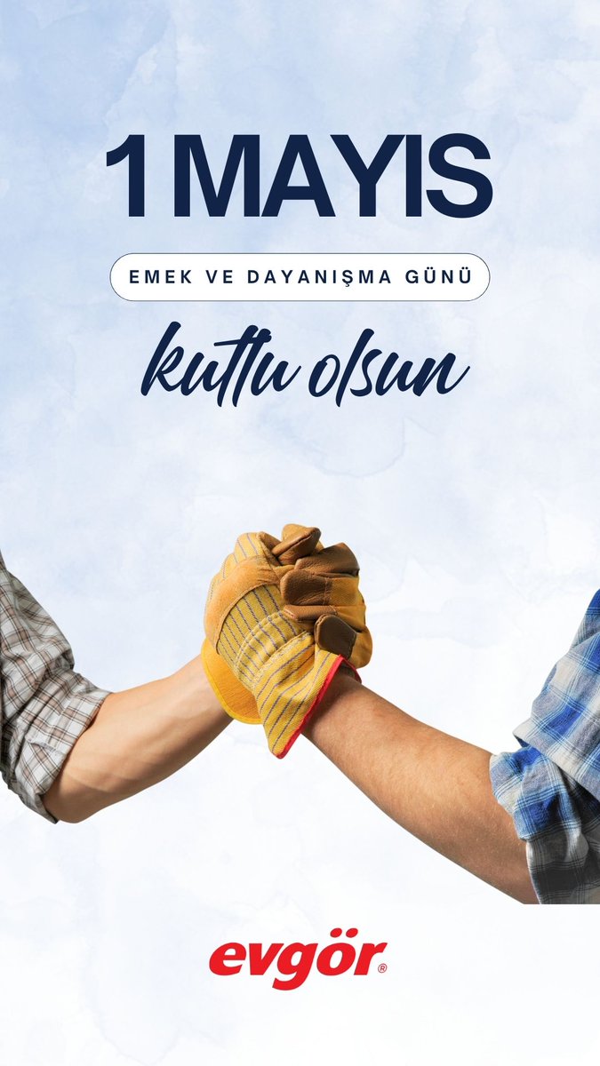 Emek, alın teri ve dayanışma, toplumların gelişiminde en önemli değerlerdir.

Tüm emekçilerin 1 Mayıs Emek ve Dayanışma Günü’nü kutluyor, daha güzel yarınlar için birlikte çalışmaya devam edeceğimizi bir kez daha vurguluyoruz. 🤝🏻