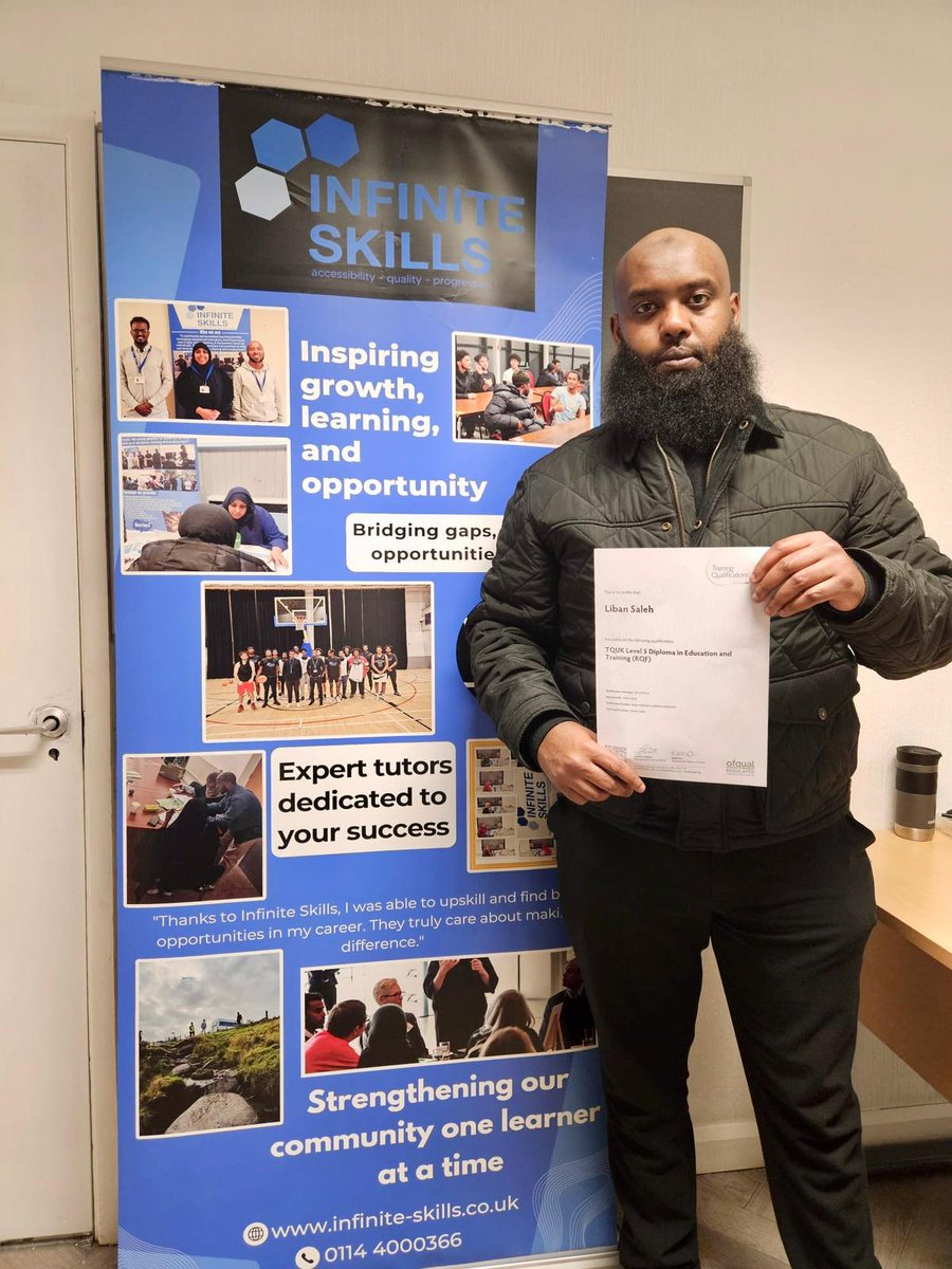 🌟 Success Story: Liban Saleh from Burngreave, Pitsmoor 🌟

We’re thrilled to share Liban’s incredible journey! From difficulties with education in his youth to working as a senior manager in supply chain &amp; logistics across Sheffield and Greater Manchester to transitioning into a