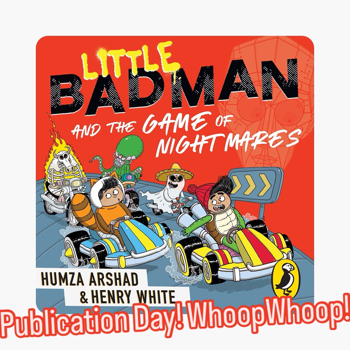 Henry White (@mrhenrywhite) on Twitter photo It’s publication day! Little Badman and the Game of Nightmares is officially on the shelves. Whoop Whoop! <a href="/HumzaProduction/">Humza Arshad MBE</a> <a href="/DhannyJoshi/">Dhanny Joshi</a> <a href="/BigDealFilms/">Big Deal Films</a> <a href="/Bitskoff/">Aleksei Bitskoff</a> <a href="/PuffinBooks/">PuffinBooks</a> It’s publication day! Little Badman and the Game of Nightmares is officially on the shelves. Whoop Whoop! <a href="/HumzaProduction/">Humza Arshad MBE</a> <a href="/DhannyJoshi/">Dhanny Joshi</a> <a href="/BigDealFilms/">Big Deal Films</a> <a href="/Bitskoff/">Aleksei Bitskoff</a> <a href="/PuffinBooks/">PuffinBooks</a>