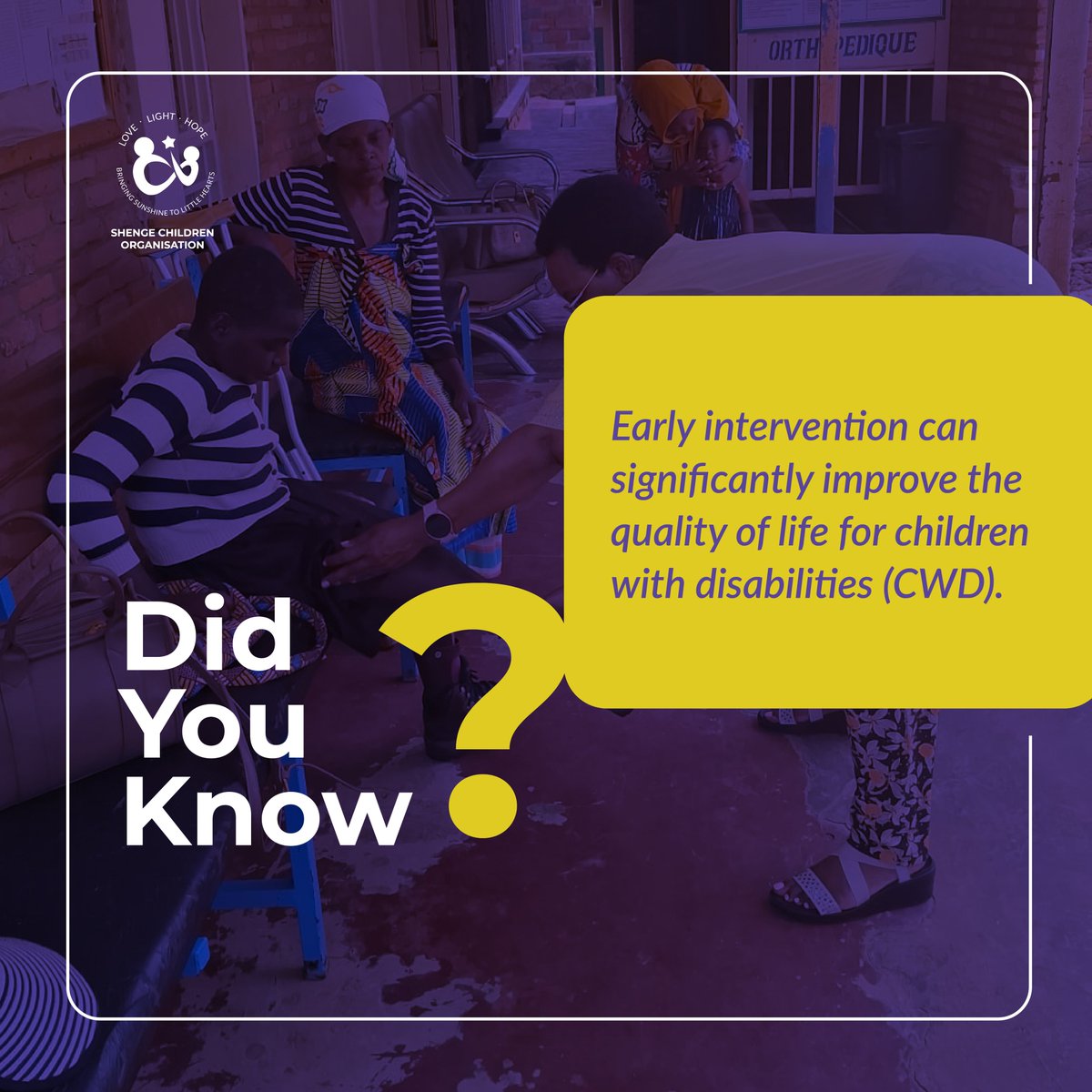 Shenge provides physiotherapy, education, and more to help children with disabilities (CWD) thrive. 

Visit shenge.org to learn more

#ShengeCommunity #Rwanda