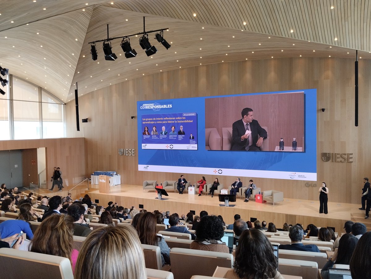 Presentes un año más en la Jornada Corresponsables 💪

#Anuario2025MAD #sostenibilidad #RSC #buenaspracticas #ong #empresa