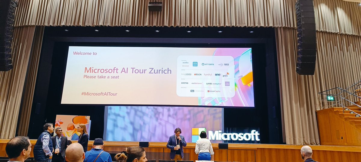 lalriteshsingh's tweet image. Great event great learning.
AI is the game changer for in our day today life. It&apos;s great opportunity to join the event.
#MicrosoftAITour #AI #ArtificialIntelligence #CopilotPCs