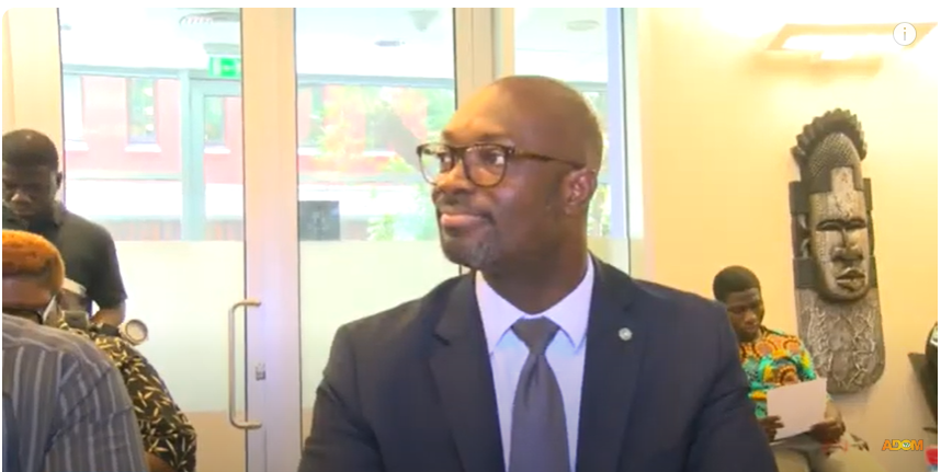 GITFiC2026's tweet photo. Dr. Joseph K. ASENSO
Head Macroeconomic Research and Study Division, ECOWAS Bank for Investment and Development Bank dutifully represented the President and Board Chair at the #GITFiC-#AfCFTA Tertiary Curriculum Launch at the offices of the World Bank in Accra.
@BIDC_EBID https://t.co/SrGDCjwk5h