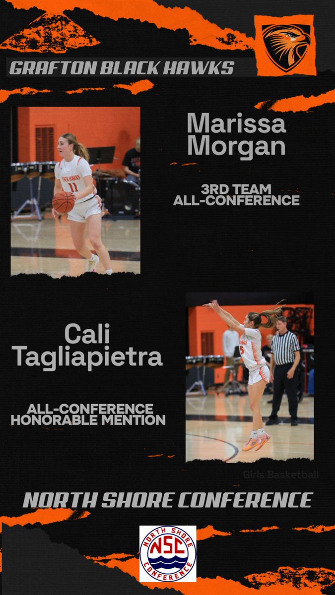 GHS Girls Basketball (@grafton6thwoman) on Twitter photo Big congrats to Marissa Morgan and Cali Tagliapietra for All-Conference recognition!!! <a href="/MarissaMMorgan1/">Marissa Morgan</a> <a href="/CTagliapietra35/">Cali Tagliapietra</a> Big congrats to Marissa Morgan and Cali Tagliapietra for All-Conference recognition!!! <a href="/MarissaMMorgan1/">Marissa Morgan</a> <a href="/CTagliapietra35/">Cali Tagliapietra</a>