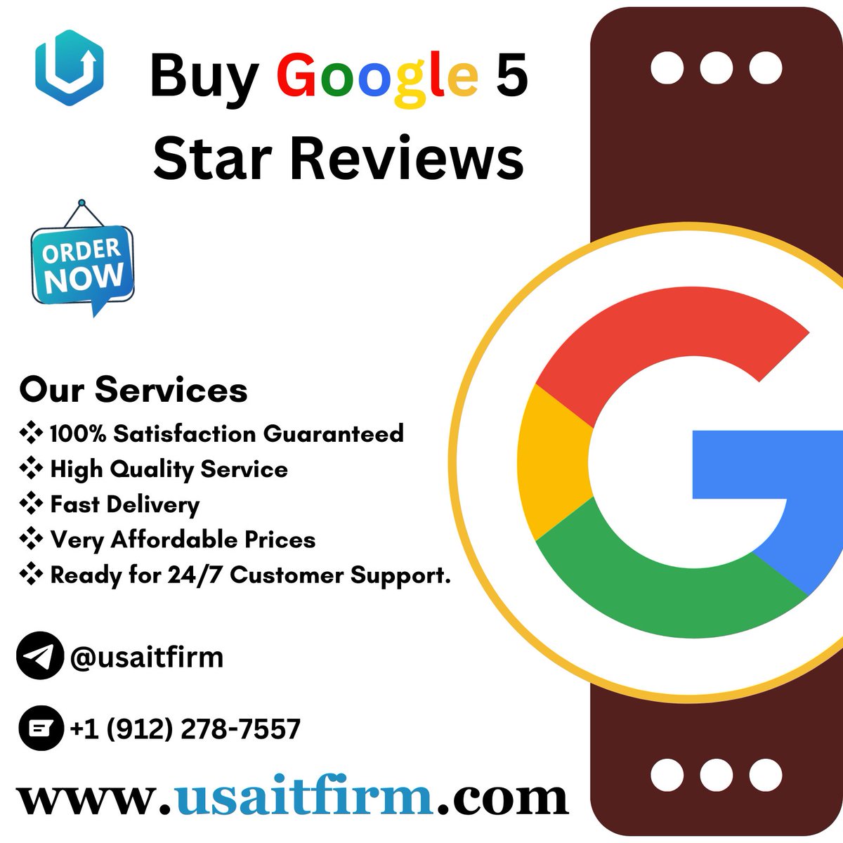 Buy Google 5 Star Reviews
#Google #5starhygienerating 
❖ 100% Durable Non-Drop Reviews
❖ Dropped Reviews will be replaced
❖ Fully Detailed Profile
❖ Instant Delivery &amp; Processing
❖ Cheap Price
❖ Any Country Reviews Available

Website: usaitfirm.com/product/buy-go…