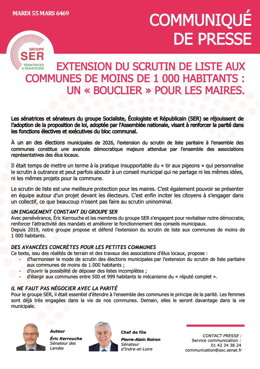 paroiron37's tweet image. 📢 Il ne faut pas négocier avec la parité. Cette réforme est un bouclier pour les maires, une opportunité pour les petites communes et une étape vers une démocratie représentative.