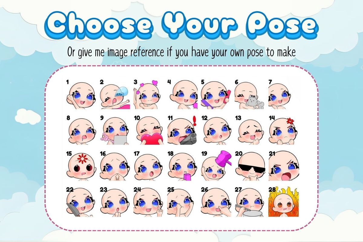kirara_artcraft's tweet photo. ๐จโจ Express More, Engage More! ๐๐ฎ
Want unique emotes for your Twitch, YouTube, or Discord? Letโs bring your personality to life in chibi form! ๐๏ธ๐
#CustomEmotes #ChibiArt #StreamerDesign #DiscordEmotes #YouTubeEmotes #animeart #emotes #cute #vtuber #twitchemotes #kawaii https://t.co/bo66lpIRax