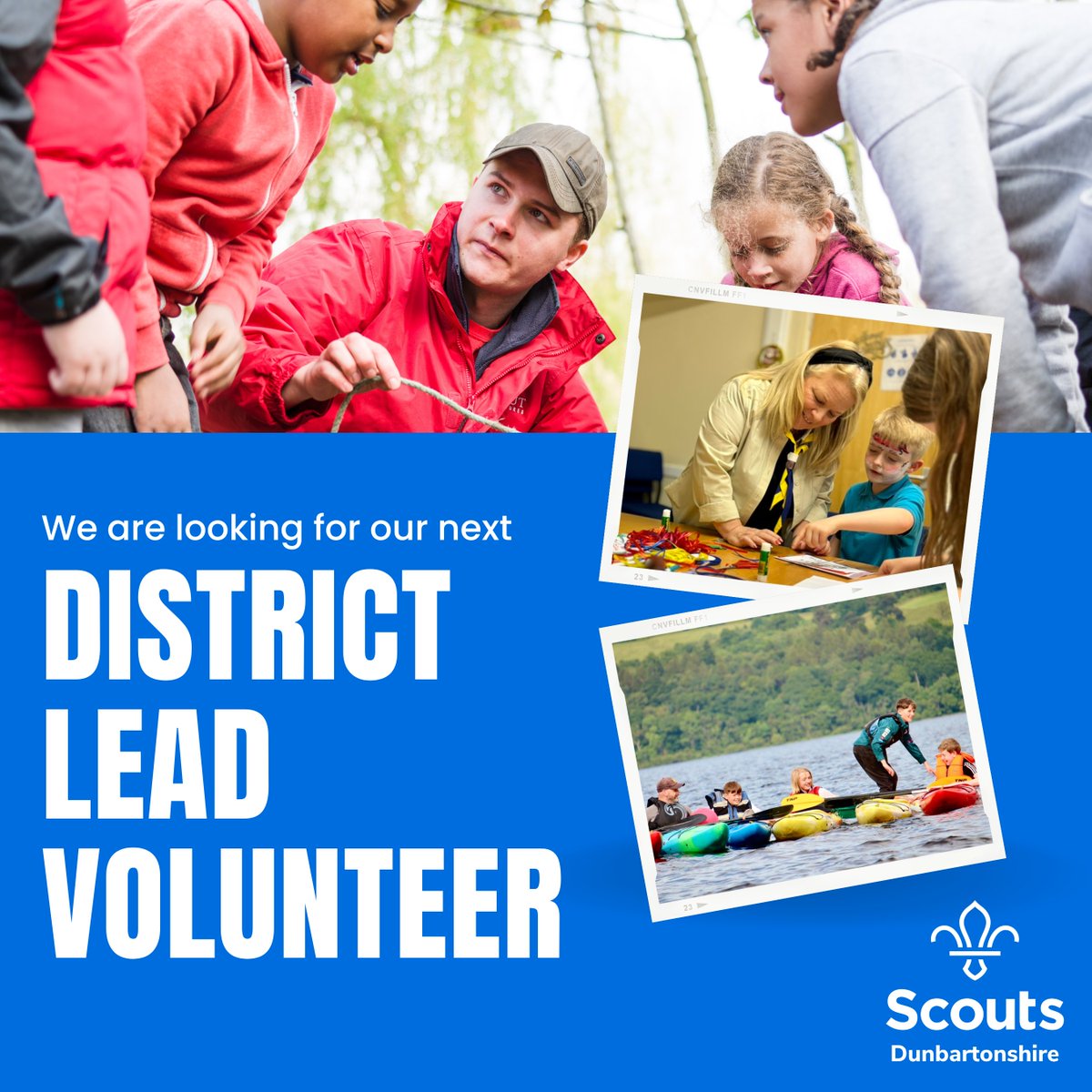 Could you be our next District Lead Volunteer? No prior Scouting experience necessary, just a passion for learning. 

You’ll receive full training and support from our amazing team. For more info &amp; to apply 👉bit.ly/DLVvacancy2025 

Applications &amp; nominations close 30th March.