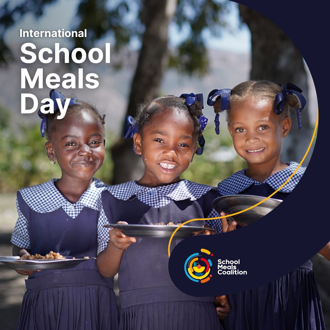 💫 It's #InternationalSchoolMealsDay!

➡️️#SchoolMeals are more than just a plate of food at school, they ALSO support:

📚 Education 
🍛Nutrition 
💰Families 
🌱Agriculture 
🌳Local economies 

Investing in school meals today = Investing in children &amp; nations!

🔗Learn more: