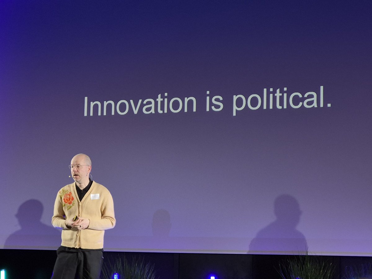 innarliiv's tweet photo. Rainer Kattel from @IIPP_UCL kicking off the Smart City Exchange Forum 2025 with a keynote 'Governance in times of change and uncertainty: Dynamic Capabilities in the Public Sector' @FinEstSmartCity https://t.co/pgs5VXm7cB
