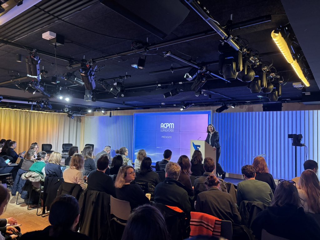 geste's tweet image. 🚀[ÉVÉNEMENT] Les usages du Podcast en France 🎙️
Lancement de la matinée GESTE x @ACPMFrance pour découvrir la nouvelle étude CSA sur les usages du podcast en France.