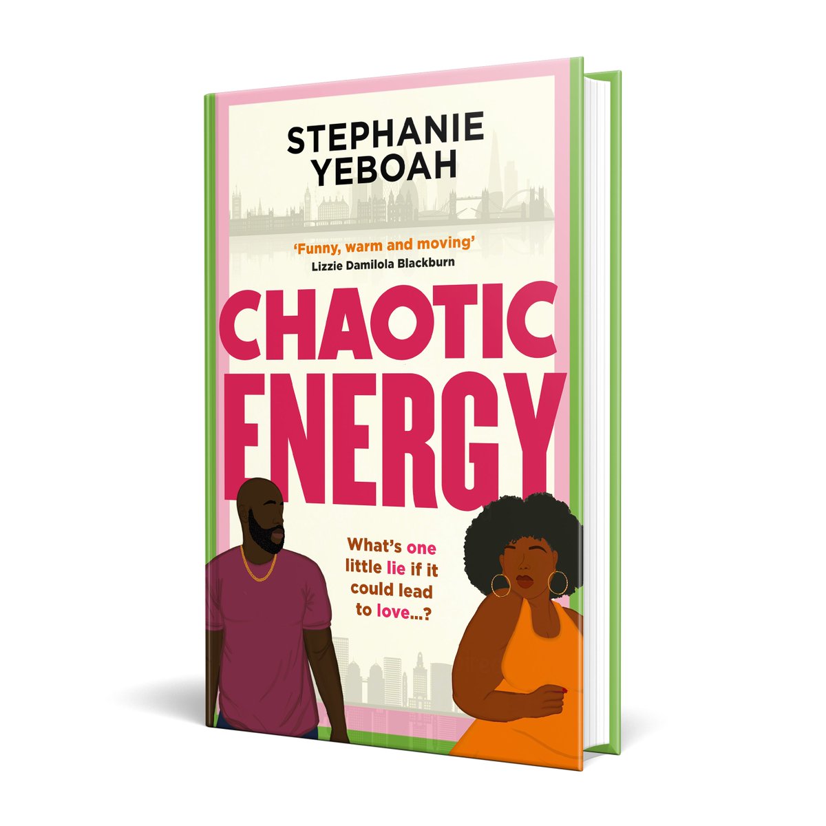My debut novel CHAOTIC ENERGY is being published in exactly three weeks today! 
Set between South London and Oakland, California, the romcom features a fat, dark-skinned woman as the main love interest, something that was very important for me to do. I'm so excited for this.