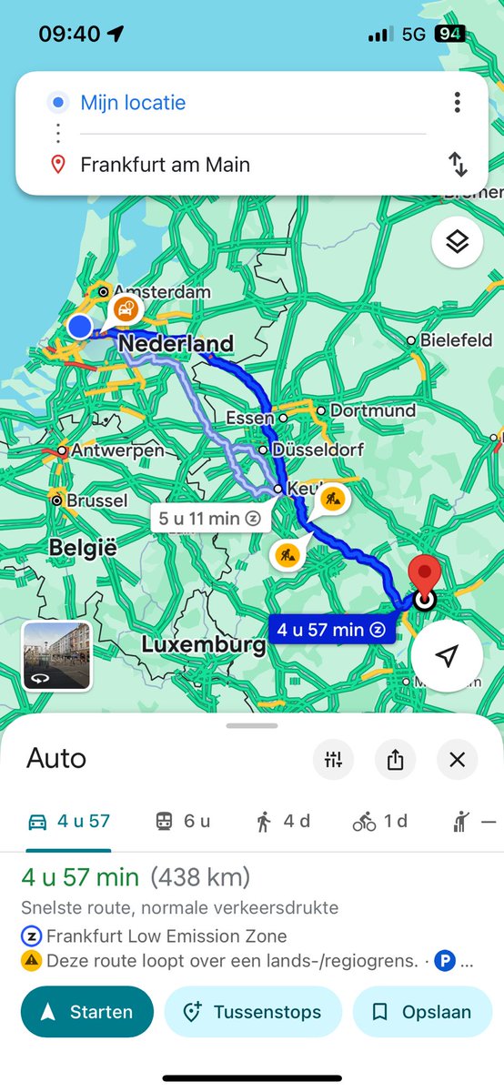 Nog maar een paar uurtjes. Leiden —> Frankfurt ❌❌❌