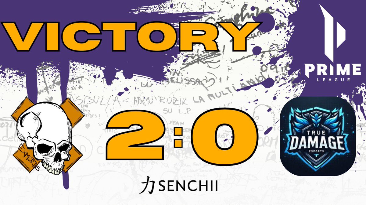Another win for our LoL Academy Team in the <a href="/PrimeLeague/">Die Techniker Prime League</a> against True Damage 🔥

Unfortunately, fourth place was not enough for promotion, but next season will be ours⚡️

#RisefromHell💀