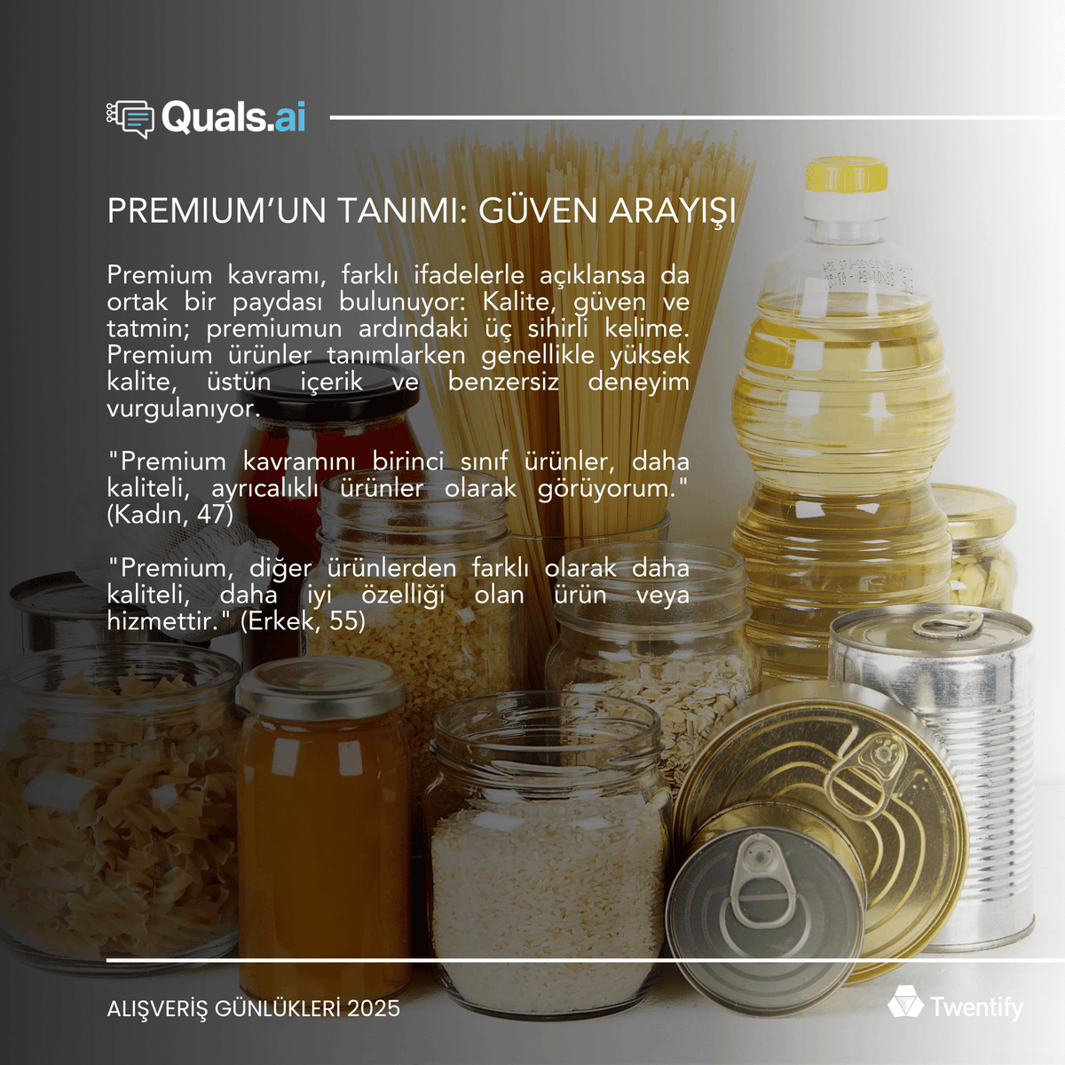 TwentifyTR's tweet photo. 🕵️‍♀️ Alışveriş Günlükleri 2025’in yeni bölümünde, premium market markalarına (private label) yönelik tüketici algısını irdeliyoruz. 💫

🔗 Tüm detayları keşfetmek için raporumuzu inceleyin:
https://t.co/qhd0sqxIKH https://t.co/BswiBo5pZA
