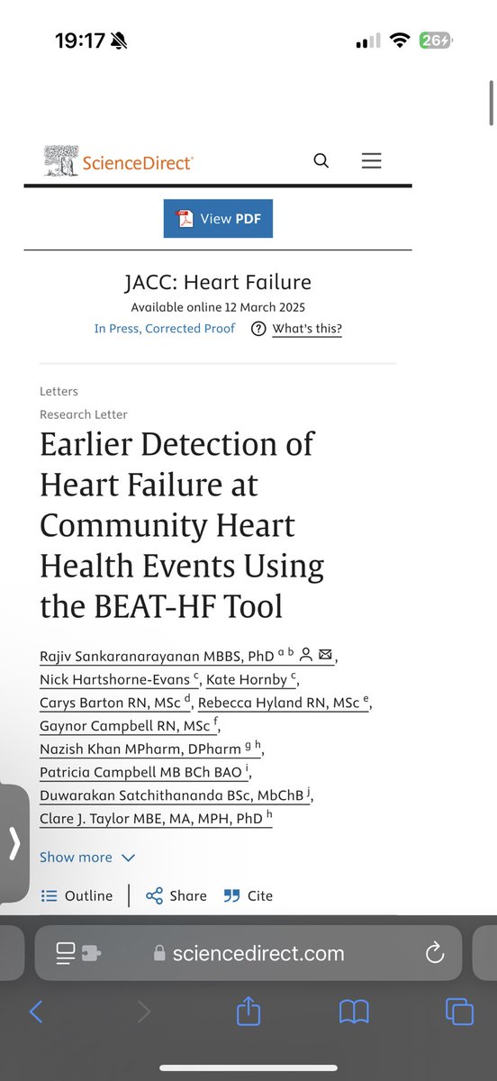 Dr.Rajiv Sankaranarayanan (@drrajivsankar) on Twitter photo Our paper from the <a href="/pumpinghearts/">Pumping Marvellous Foundation</a> #BEATHF project in <a href="/JACCJournals/">JACC Journals</a> “Earlier Detection of Heart Failure at Community Heart Health Events Using the BEAT-HF tool” kwnsfk27.r.eu-west-1.awstrack.me/L0/https:%2F%2… <a href="/CarysBarton/">Carys Barton 💙🫀#25in25 #Freedomfromfailure</a> <a href="/BeckyHyland3/">BeckyHyland</a> <a href="/DargoiSatchi/">Dargoi Satchi</a> <a href="/iamnickevans/">Nick Hartshorne-Evans 🇺🇦</a> <a href="/clarejtaylor/">Prof Clare J Taylor</a> Our paper from the <a href="/pumpinghearts/">Pumping Marvellous Foundation</a> #BEATHF project in <a href="/JACCJournals/">JACC Journals</a> “Earlier Detection of Heart Failure at Community Heart Health Events Using the BEAT-HF tool” kwnsfk27.r.eu-west-1.awstrack.me/L0/https:%2F%2… <a href="/CarysBarton/">Carys Barton 💙🫀#25in25 #Freedomfromfailure</a> <a href="/BeckyHyland3/">BeckyHyland</a> <a href="/DargoiSatchi/">Dargoi Satchi</a> <a href="/iamnickevans/">Nick Hartshorne-Evans 🇺🇦</a> <a href="/clarejtaylor/">Prof Clare J Taylor</a>