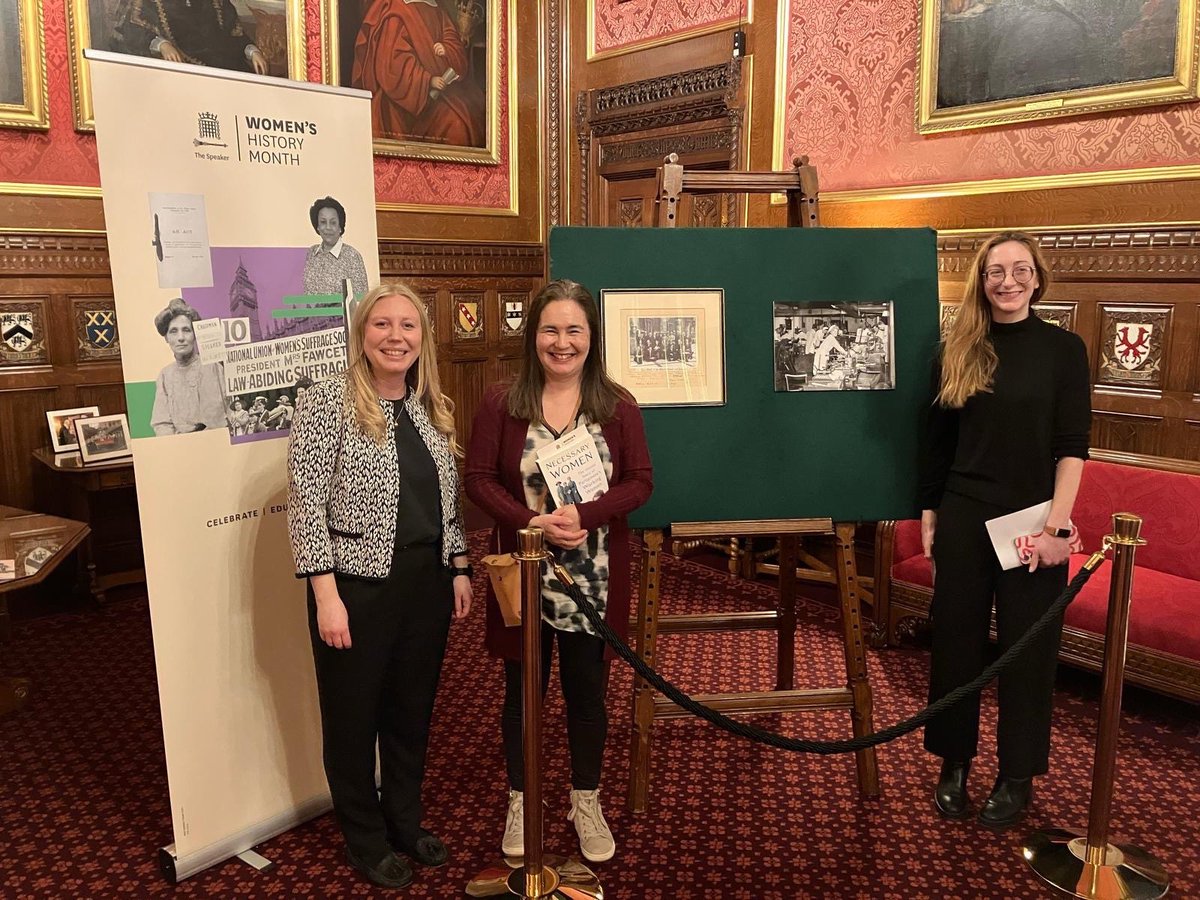 A brilliant evening at the Speaker’s House #WomensHistoryMonth event last week! 

Great to talk to guests about Jean Winder (the first female permanent Hansard reporter) and showcase a photograph of Jean with her colleagues in 1947 from the Parliamentary Art Collection.