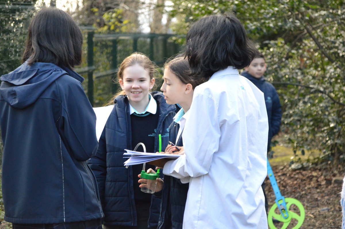 NAISDublin's tweet image. As part of Service as Action in the MYP Programme, Grade 10 students are guiding Grade 6 on a biodiversity adventure around our school.
Service as Action encourages students to engage with their community, take action, and reflect on their impact.
#CreateYourFuture