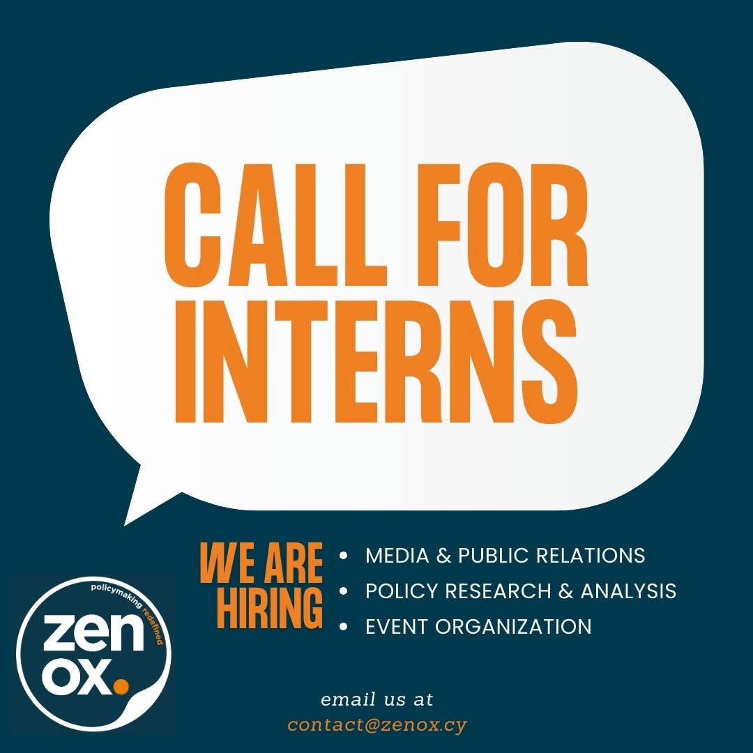 Zenox Public Affairs (@zenoxpa) on Twitter photo Are you passionate about public affairs and policy engagement? 🌍✨ Join us as an #Intern!
👉 Internship Opportunity:Get hands-on experience in public policy, strategic communications, and stakeholder engagement.
Send your CV: contact@zenox.cy
#ZenoxPublicAffairs #Internship Are you passionate about public affairs and policy engagement? 🌍✨ Join us as an #Intern!
👉 Internship Opportunity:Get hands-on experience in public policy, strategic communications, and stakeholder engagement.
Send your CV: contact@zenox.cy
#ZenoxPublicAffairs #Internship