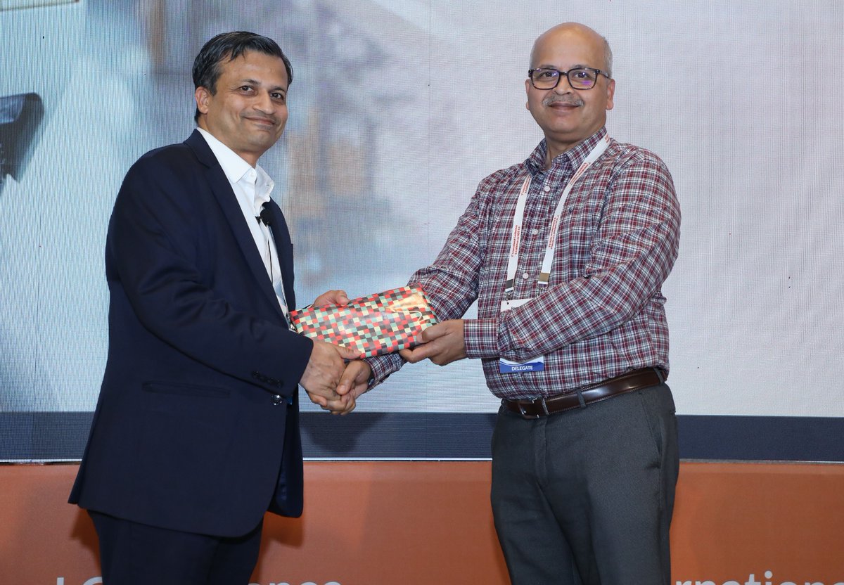 digiXLT's tweet photo. Mr. Amit Saluja, Managing Partner @digiXLT led a session on Building Future-Ready Factories with Digital at 𝟑𝐫𝐝 𝐈𝐧𝐭𝐞𝐫𝐧𝐚𝐭𝐢𝐨𝐧𝐚𝐥 𝐂𝐨𝐧𝐟𝐞𝐫𝐞𝐧𝐜𝐞 & 𝐄𝐱𝐡𝐢𝐛𝐢𝐭𝐢𝐨𝐧 𝐨𝐧 𝐍𝐃𝐄 𝟒.𝟎 in Bangalore.
#LetsTransformDigitally #Manufacturing #digitalization https://t.co/h589rWKlEG