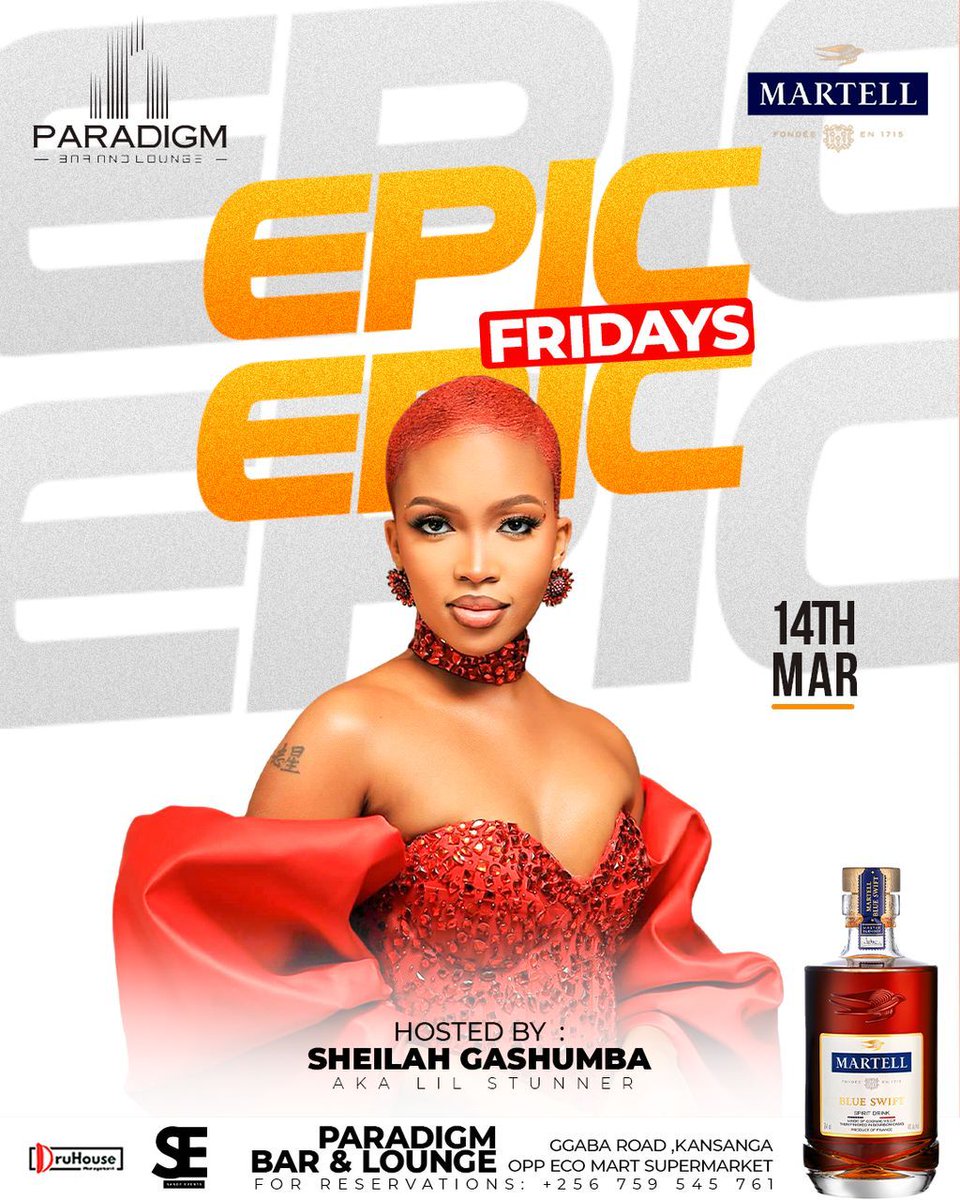 ajutu_philip's tweet image. The weekend starts HERE! 🎉 March 14 | Paradigm Bar &amp;amp; Lounge. DJs Kerb, Roja, Miracle &amp;amp; Mrvn Stunna on deck! 🎶🍾
#ParadigmEpicFridays
#Sheiilagashumba