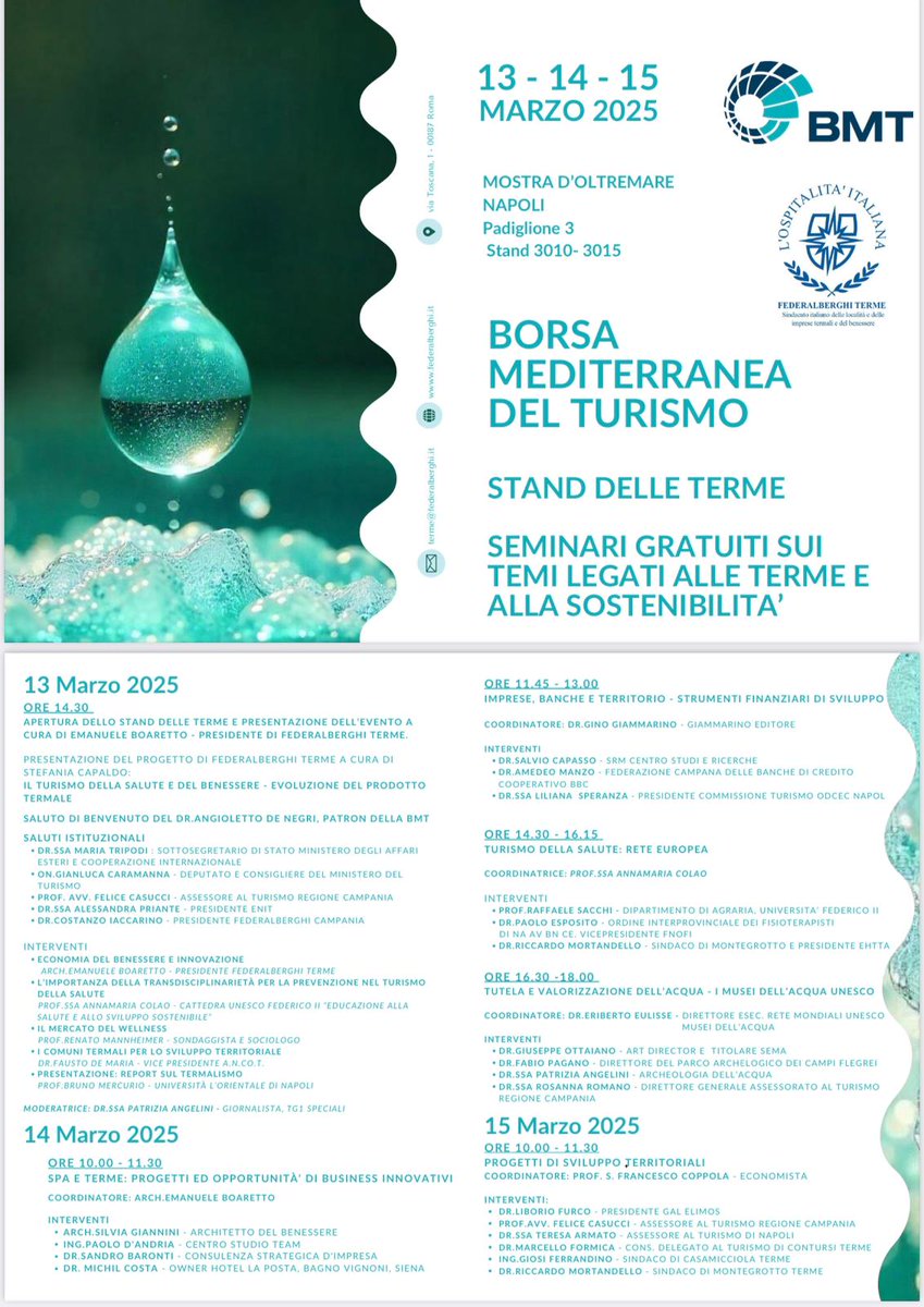 FederalberghiPS's tweet image. Tutto pronto la #BMT #FederalberghiCampania #campaniadavivere #campaniadivina #sorrentocoast @federalberghi