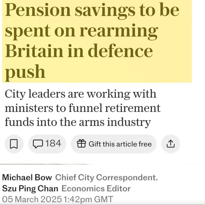 c36812927's tweet image. And in #lockstep the UK
#War makes everyone rich
#Exceptyou

x.com/FinanceLancelo…
The European Commission plans to take €10 trillion of citizens' savings for EU defence   

*Get your money out of European banks.