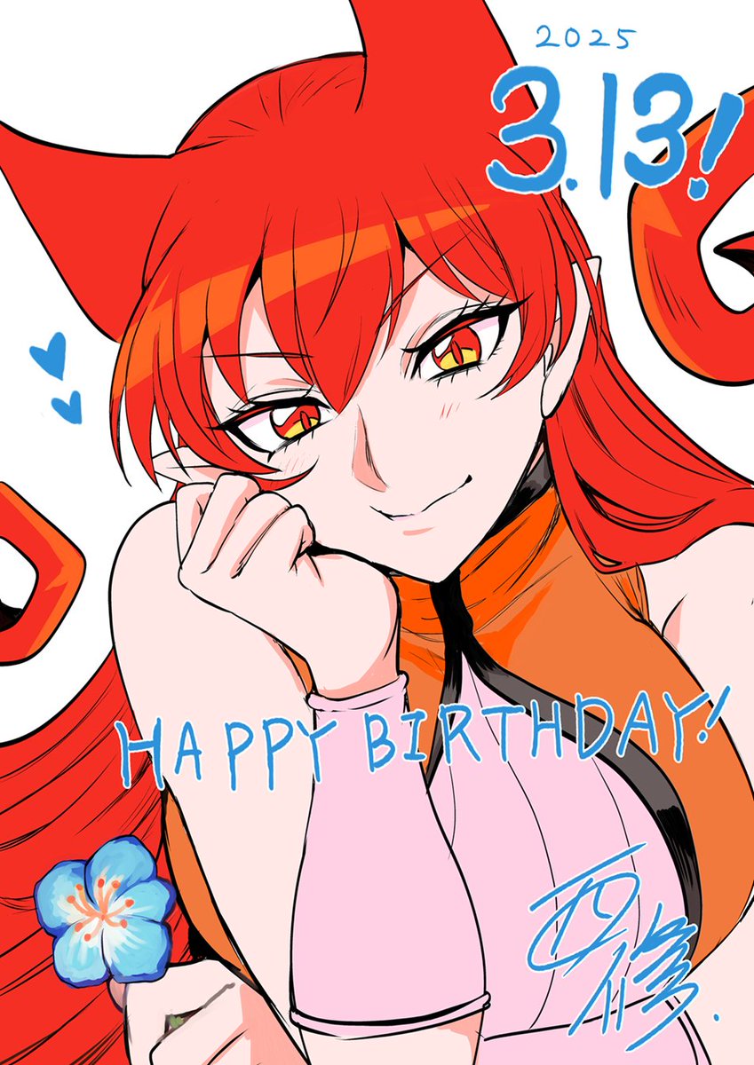 3/13！
アメリハウェーヤー!!!!💖
リプライで彼女にぜひ青いものを投げてあげてください!!

#アザゼル・アメリ生誕祭2025