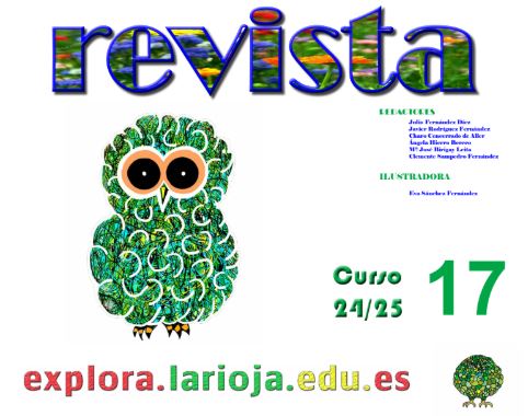 Lista la  revista nº 17 del curso 24/25 con nuevas actividades de Pi, Leo, Feli, Tecla, Jake, Chispa y Lug, curiosidades científicas  y lectura sobre temas riojanos. drive.google.com/file/d/1r2McL_…