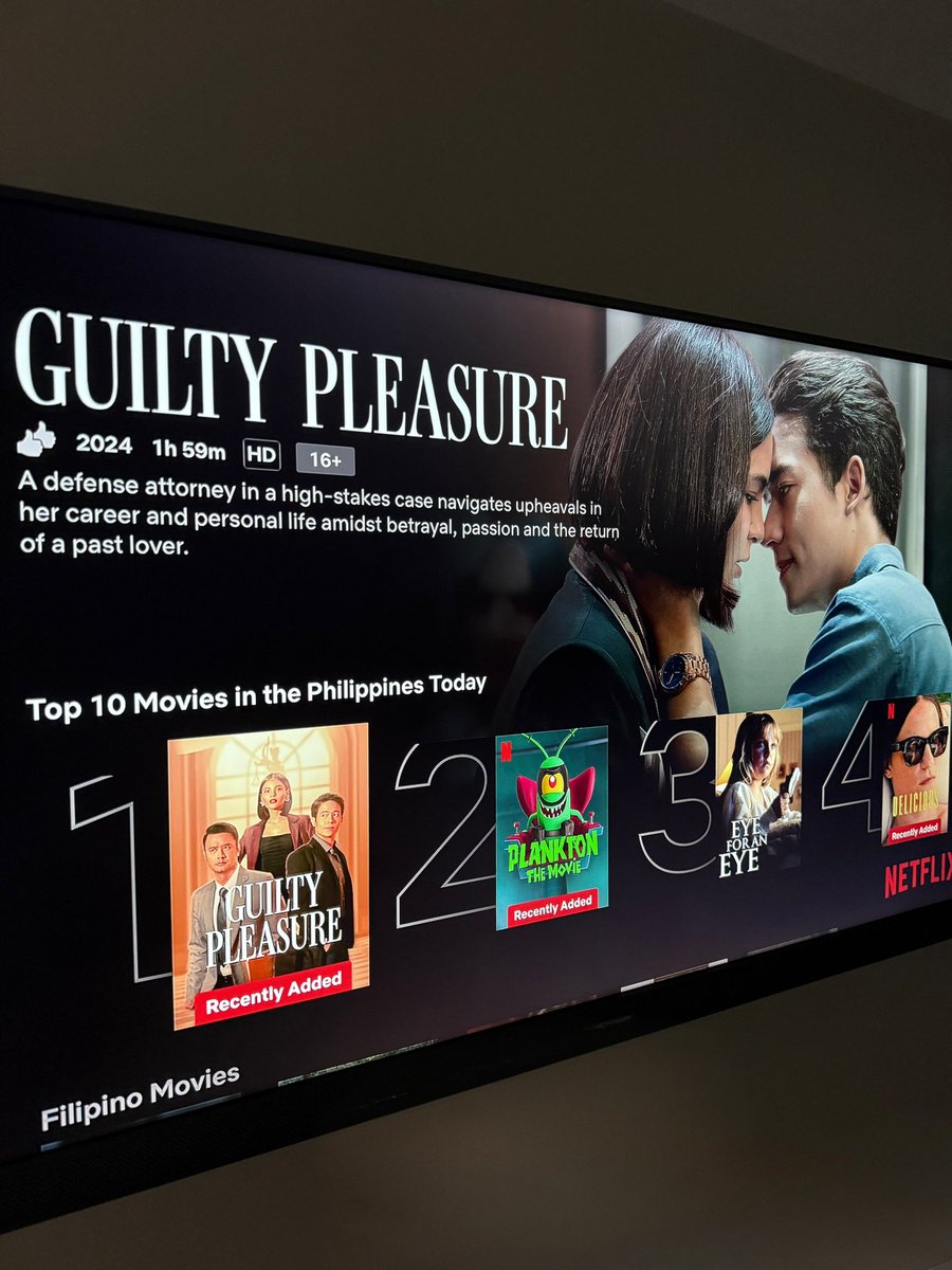 Thank you for making Guilty Pleasure #1 😍

Catch all the courtroom drama on Netflix NOW STREAMING worldwide ♥️

#GuiltyPleasureFilm