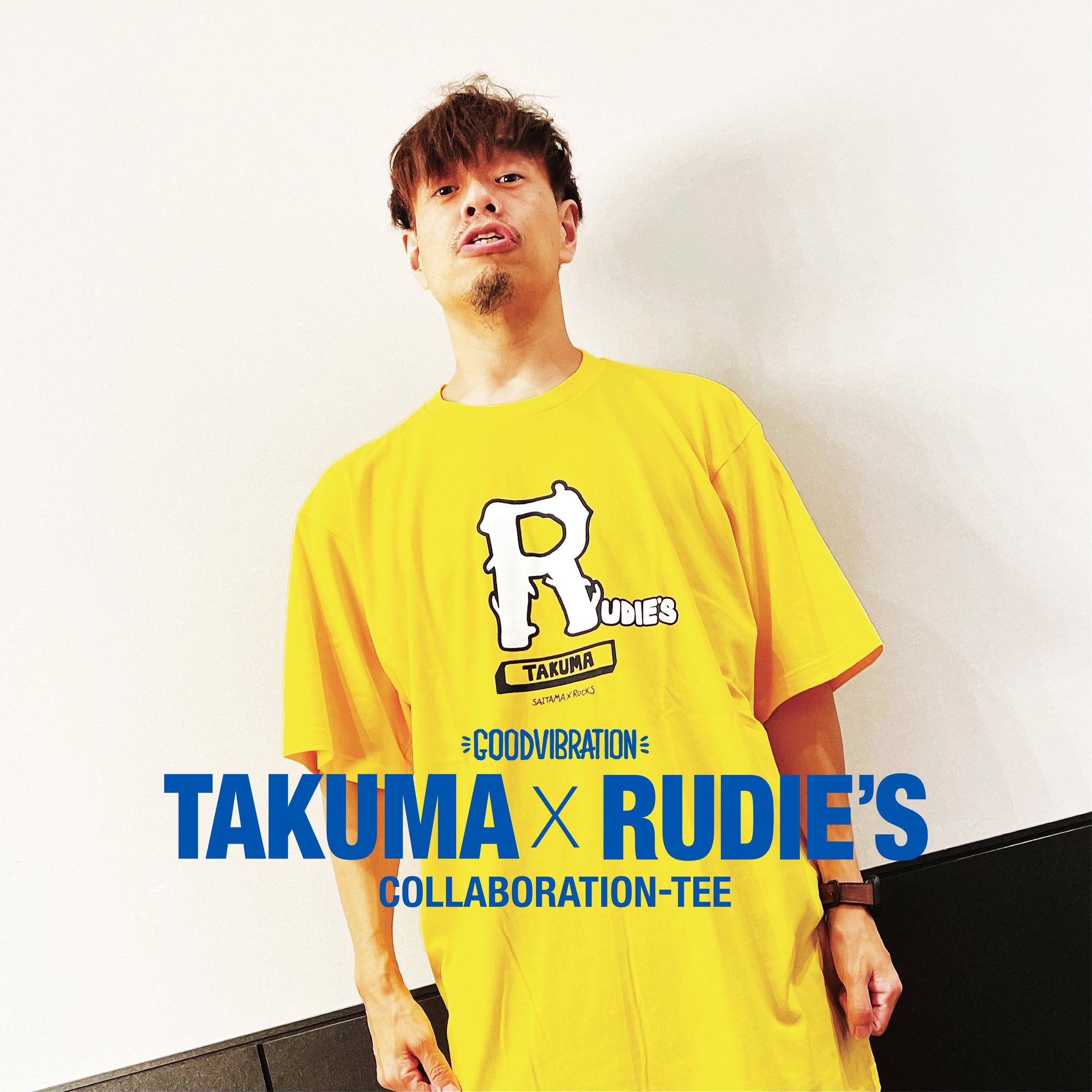 TAKUMA × RUDIE'S コラボTシャツ【XL】 - メルカリ