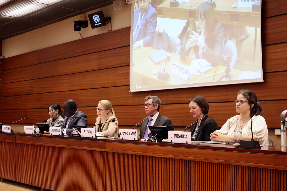 ISHR (@ishrglobal) on Twitter photo #HRC58 - we co-sponsored and participated yesterday in a #SideEvent on how to improve frontline defenders participation in the UN human rights system. Thanks <a href="/swiss_un/">SwitzerlandUN</a> for organising it! #HRC58 - we co-sponsored and participated yesterday in a #SideEvent on how to improve frontline defenders participation in the UN human rights system. Thanks <a href="/swiss_un/">SwitzerlandUN</a> for organising it!