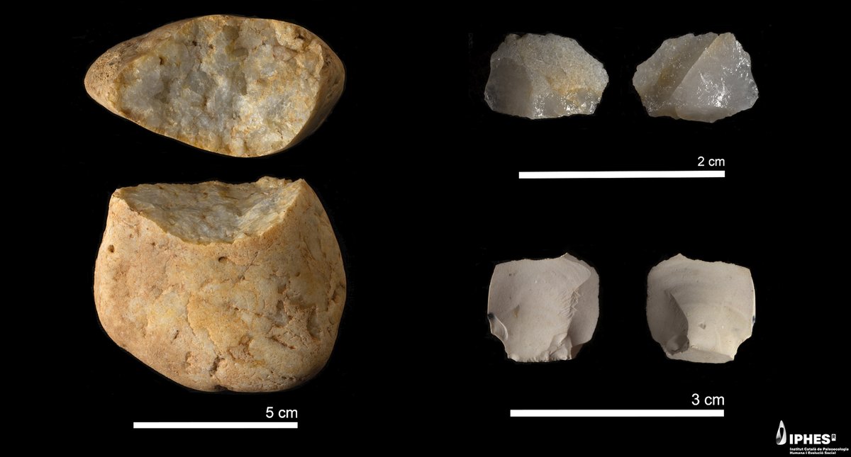 PaleoNets's tweet photo. Proud to be part of this team and this paper in @Nature. The face of the first hominine in Western Europe. A remarkable finding directly associated with quartz and flint artifacts.  @iphes @CENIEH Uniovi.@CISPAC_gal https://t.co/khCBDWtqzB