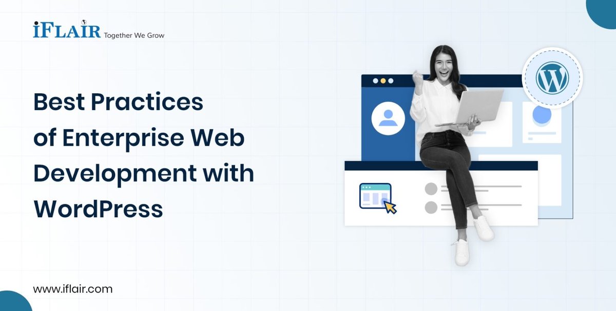 iFlairWebTech's tweet image. Building a high-performance, scalable, and robust business website We at iFlair are professional WordPress development experts who help businesses rich websites experiences.
Click Here: iflair.com/best-practices…
#WordPressDevelopment #EnterpriseWebDevelopment #WordPressExperts