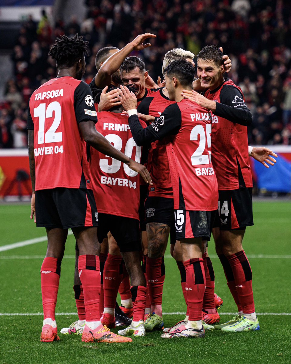 12Tapsoba's tweet image. Proud of the Champions League journey we have made as a team. Even prouder of the support you fans have given us at every game. Together: 𝐈𝐦𝐦𝐞𝐫 𝐰𝐞𝐢𝐭𝐞𝐫 𝐧𝐚𝐜𝐡 𝐯𝐨𝐫𝐧𝐞! 🖤♥️