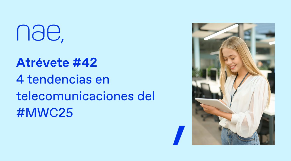 📥  ¡Ya puedes leer el N.º 42 de #Atrévete!

"Más allá de las evoluciones tecnológicas, la #IA está redefiniendo la relación entre operadores y clientes en el sector de las #telecomunicaciones", Benjamin Rodriguez. …cd783b025ad5.marketingusercontent.com/m/view/mtBZxEo…