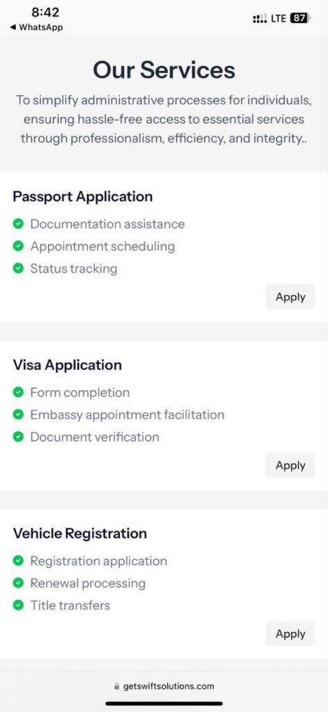 Akua_gh_'s tweet image. Guess what #swiftsolutions is here to make things easier for you while you focus on other things. They assist you with visa processing and land registration to reduce stress