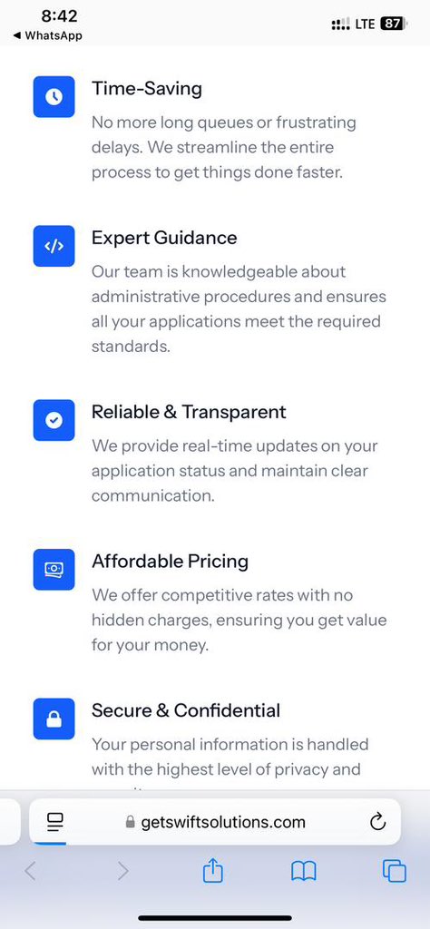 Akua_gh_'s tweet image. Guess what #swiftsolutions is here to make things easier for you while you focus on other things. They assist you with visa processing and land registration to reduce stress