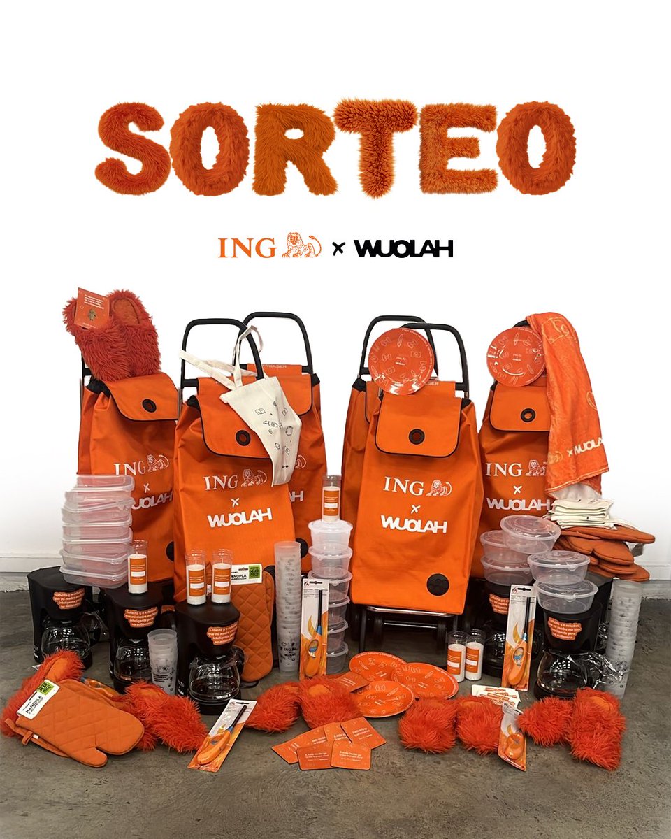 ✨ SORTEAZO ✨

quieres llevarte un pack enorme de productos bien chulos para que no te falte de nada en tu piso de estudiantes?? 

- sigue a <a href="/Wuolah/">Wuolah</a> y a <a href="/ING_es/">ING España</a> 
- haz rt
- participación extra: menciona a tu compañero de piso

el día 19 decimos ganador 💋