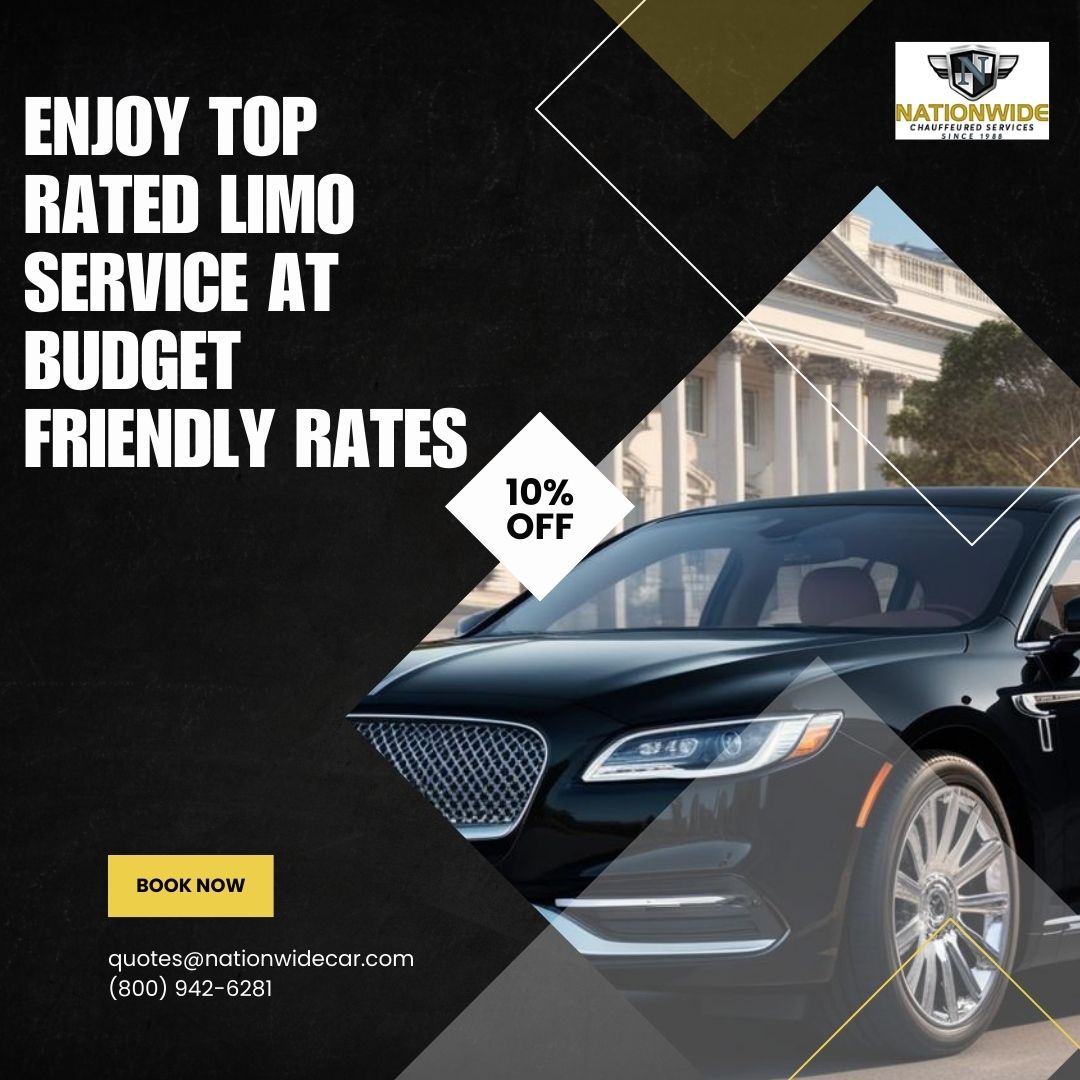 nationwidecar20's tweet image. Enjoy first-class limo service at budget-friendly rates! Reserve your ride today!
📞 (800) 942-6281
Visit: bit.ly/4emzrOF 
#InexpensiveLimoService #InexpensiveLimos #LowPriceLimoRentals #LowPriceLimoRental #CheapestLimo #CheapestLimoRental #CheapLimoServices
