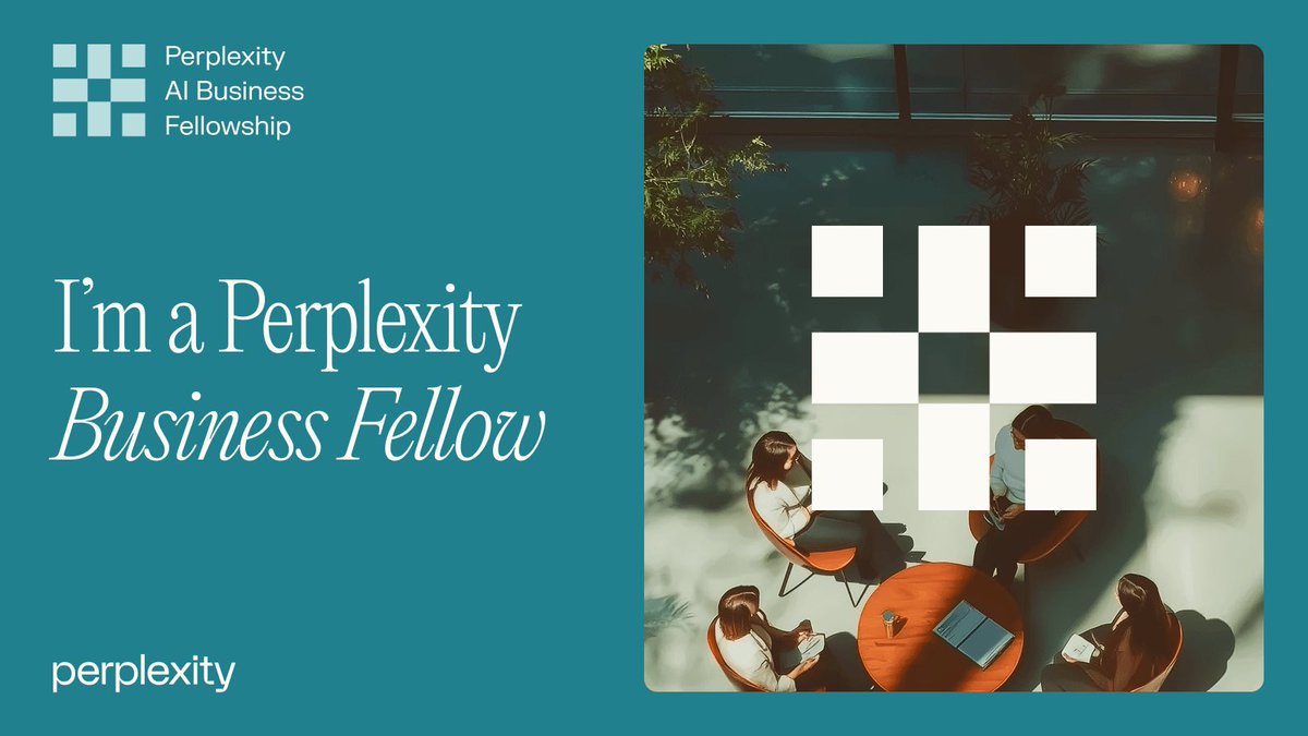 🚀 AI is transforming how we work, and I’m diving in!

Excited to join the <a href="/perplexity_ai/">Perplexity</a> Business Fellowship to deepen my AI expertise. 

Looking forward to learning &amp; sharing!